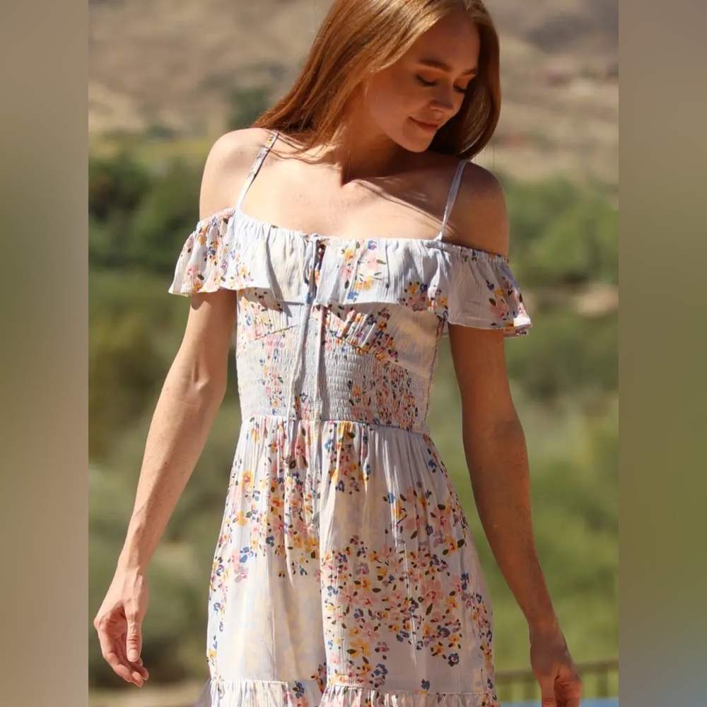 🆕 ANGIE Floral Romper Rayon